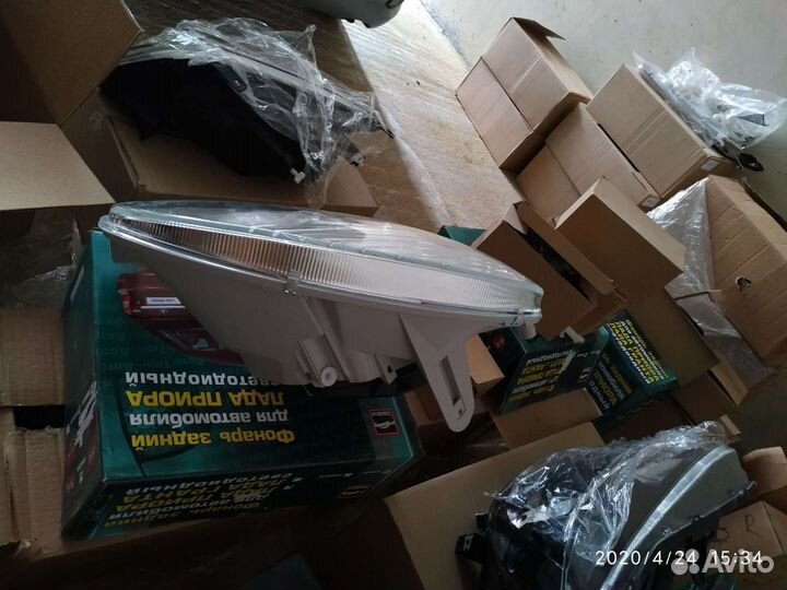 Передние Фары на Газель Лисичка