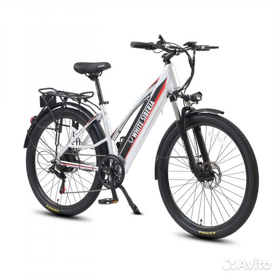 Электровелосипед white siberia camry light 500W