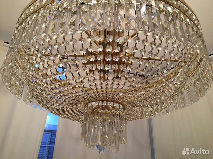 Люстра хрустальная