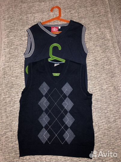 Жилет школьный (разные размеры) для мальчика