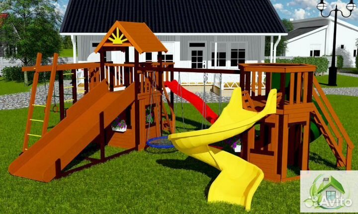 Детская площадка для всей семьи