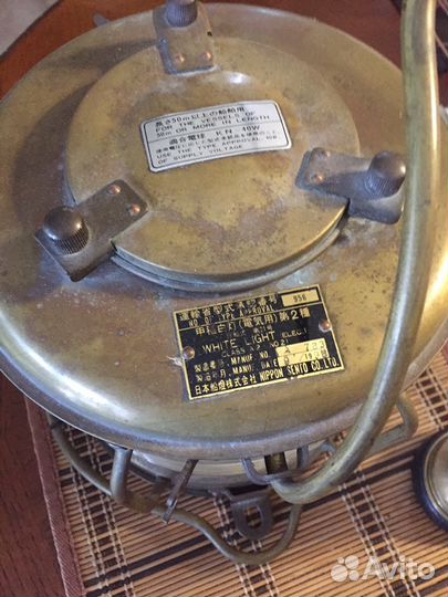 Фонарь Япония бронзовый и ствол пож