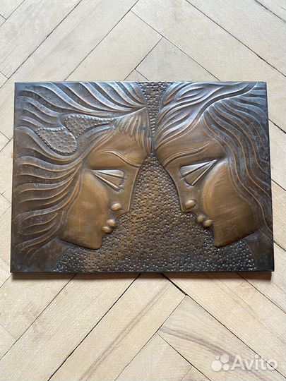 Чеканка медная СССР