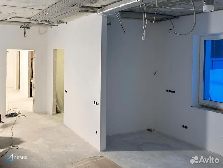 Штукатурка машинного нанесения для домов и квартир