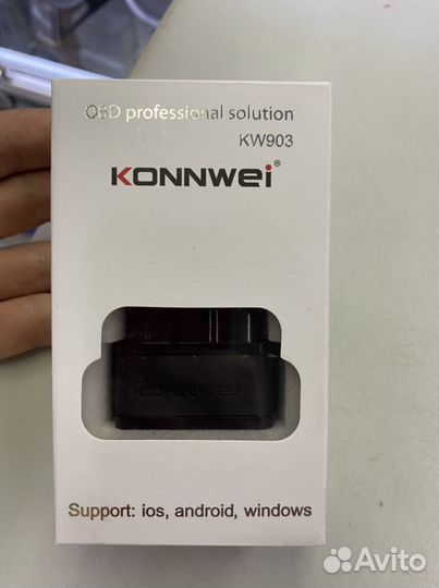 Диагностический сканер OBD 2 KW903