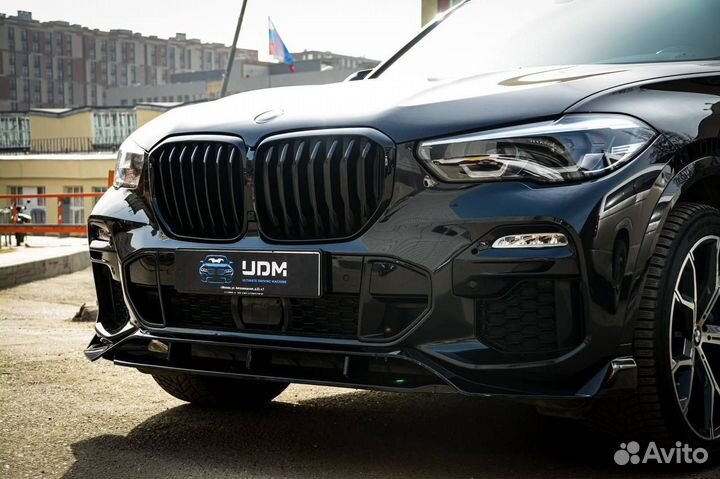 BMW G05 сплиттер губа под бампер