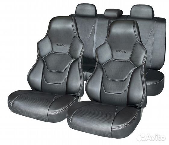 Авточехлы универсальные цвет черный