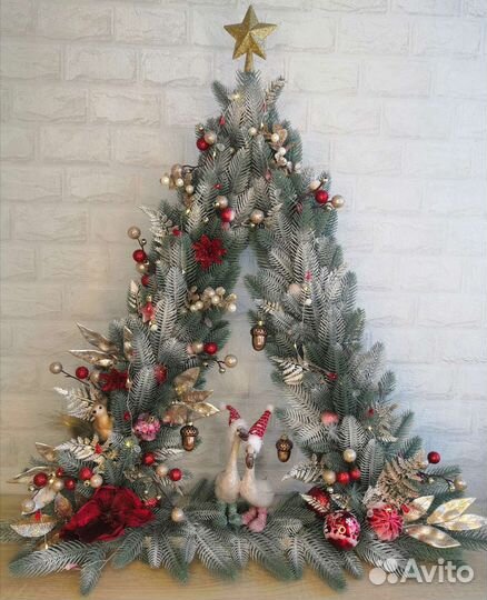 Искусственная голубая ель