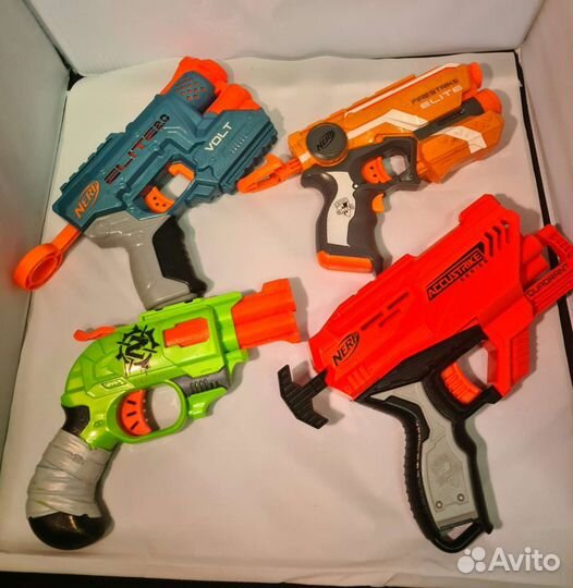 Бластеры, пистолеты nerf / нерф