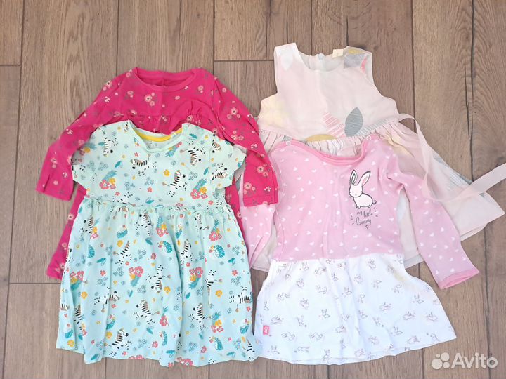 Пакет вещей на 1,5 - 2 года девочку