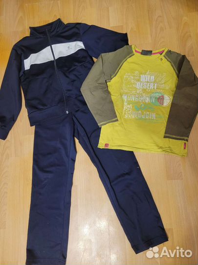 Вещи пакетом на мальчика 134 -140