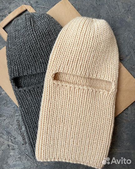 Балаклава вязаная