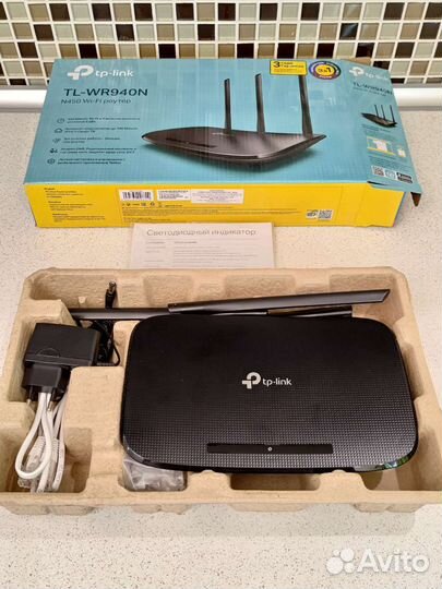 Wifi роутер tp-link N450 (TL-WR940N) Wi-Fi