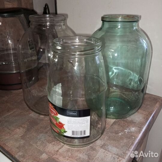 Банки стеклянные