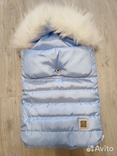 Конверт с натуральным мехом Canzitex