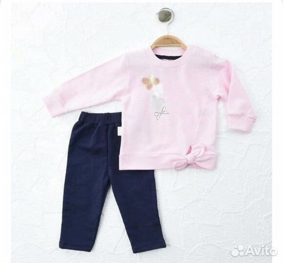 Костюм двойка для девочки новый