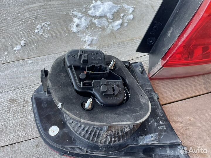 Задние фонари golf 6