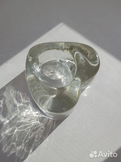 Подсвечник стеклянный