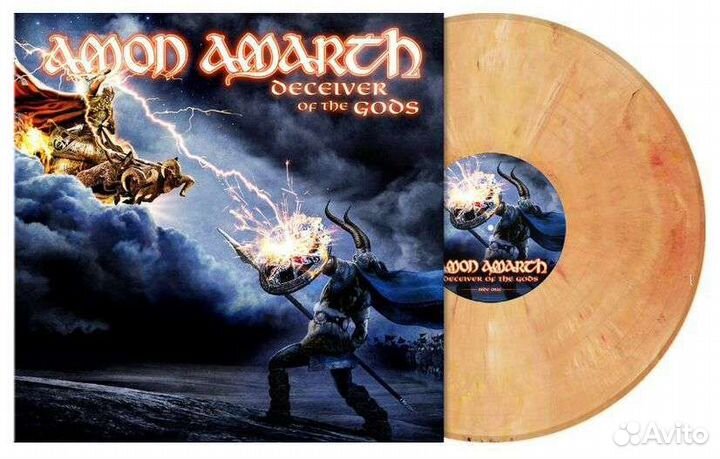 Amon Amarth - Deceiver Of The Gods (Ultimate Edition) (Beige/Red Marbled Vinyl) (1 LP)