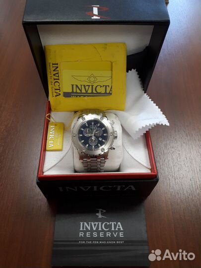 Invicta reserve shop chronograph 500 mt