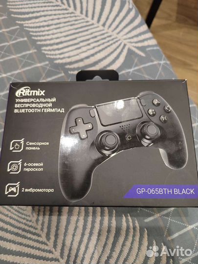 Геймпад, джойстик xbox, ps, pc, ritmix gp-065bth