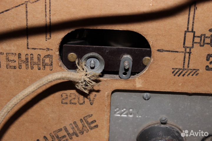 Ламповый радиоприёмник Восток 49 1949 г