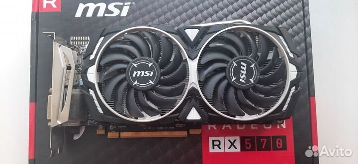 Компьютер - msi Radeon RX 570 intel i5 6600