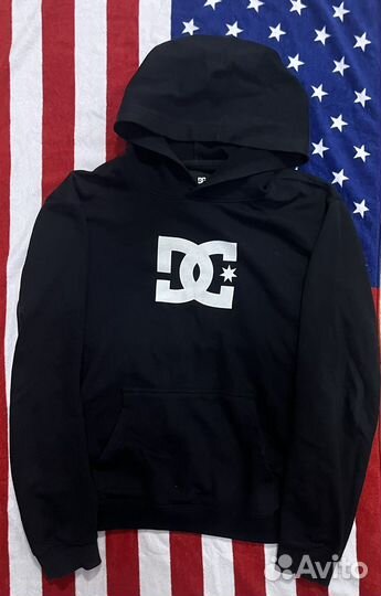 Худи DC Shoes черное sk8 archive y2k