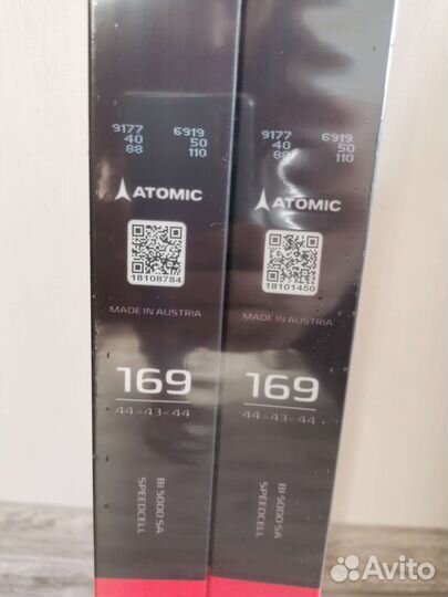 Лыжи atomic redster S9 jr 169см, skate