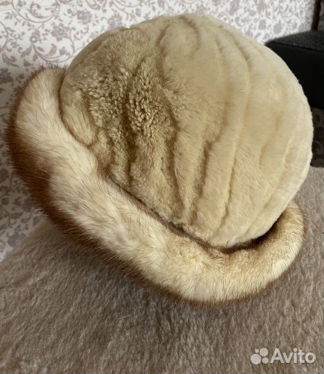 Берет норковый