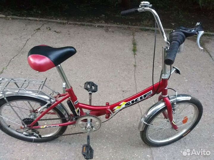 Детский велосипед складной новый