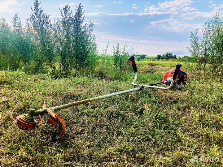 Аренда триммера бензиновый/аккмуляторный