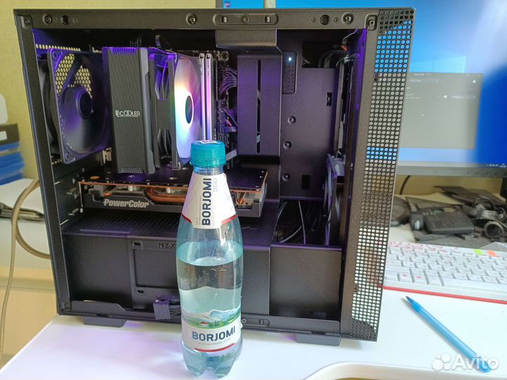 Intel i3 12100F + RX 5700