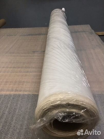 Грунтованя ткань холст крупное зерно 50x160