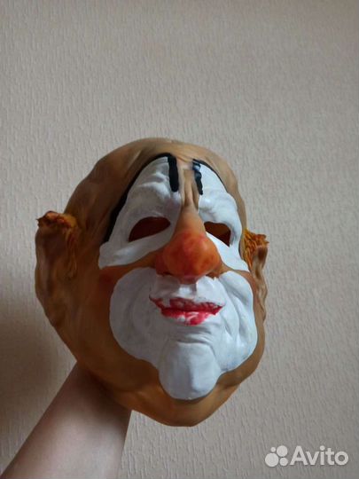 Маска силиконовая Майк Тайсон,Фреди Крюгер,М.Йода