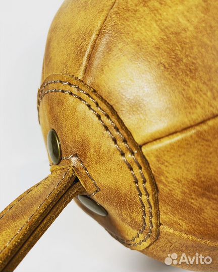 Груша для бокса на растяжках нат кожа