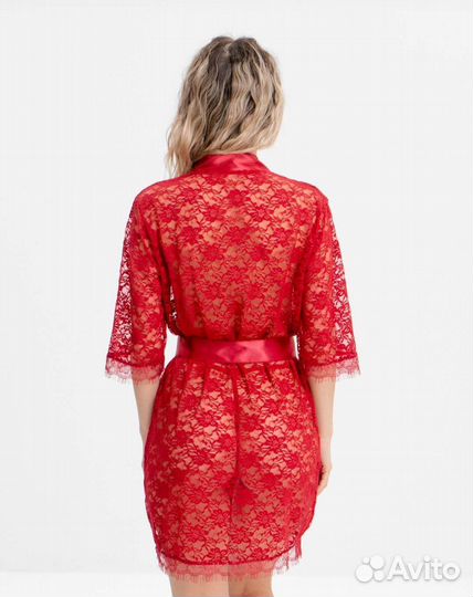 Прозрачный халат, 4цвета