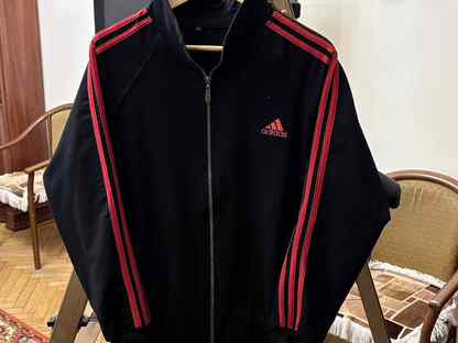 Зип худи Adidas Vintage 90s хайп 2026, Москва