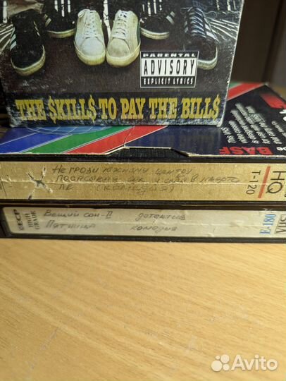 VHS кассеты , видеокассета