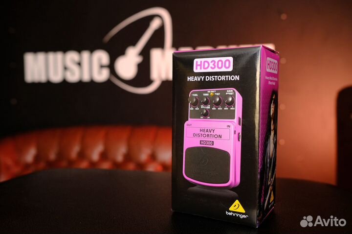 Педаль гитарная перегруз (дисторшен)