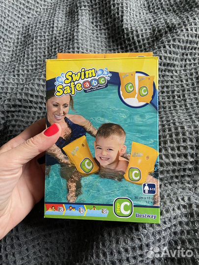 Нарукавники для плавания 5-12 лет новые