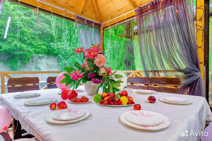 Беседка с бассейном в аренду