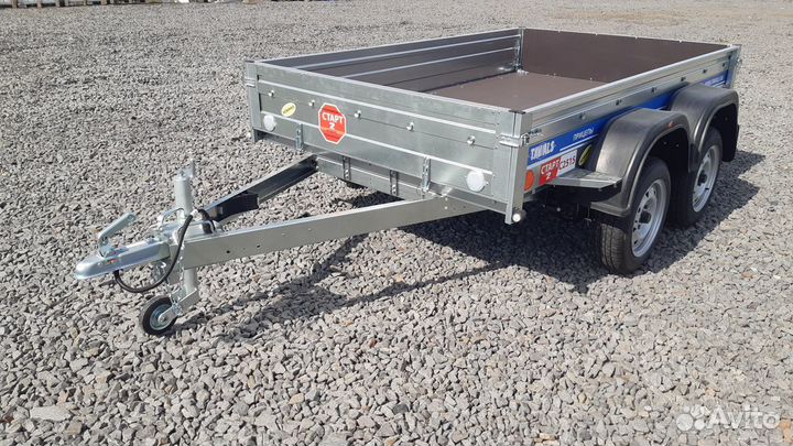 Двухосный легковой прицеп 2500*1500