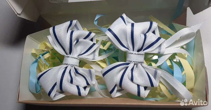 Школьные банты ручной работы