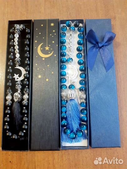 Именные Четки из натурального камня