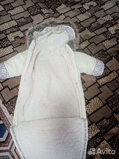 Конверт на выписку зимний