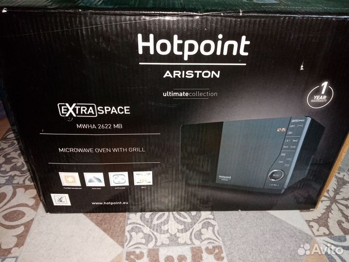 Микроволновая печь Hotpoint Ariston новая