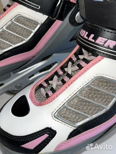 Ролики + защита, 37-40 размер