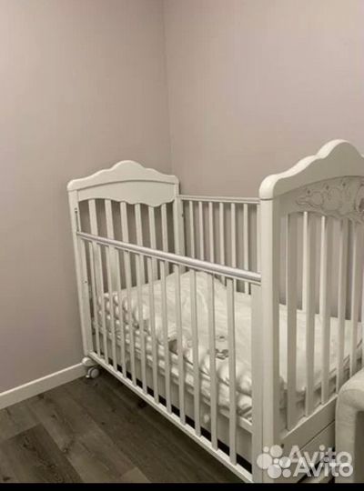 Детская кроватка-качалка