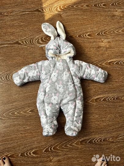 Детский зимний комбинезон на девочку